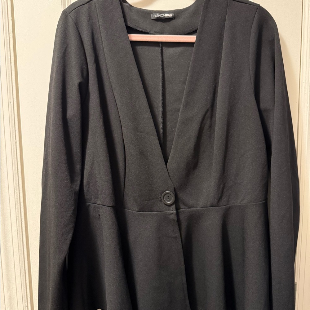 Black Women's Blazer